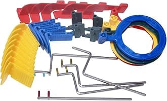 Dental Intra Oral X-Ray Film Positioning System Complete Kit FPS 3000 XCP-DS Type Positioner Holders (1 Set Multi-Color)