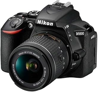 Nikon D5600 DSLR with 18-55mm f/3.5-5.6G VR and 70-300mm f/4.5-6.3G ED