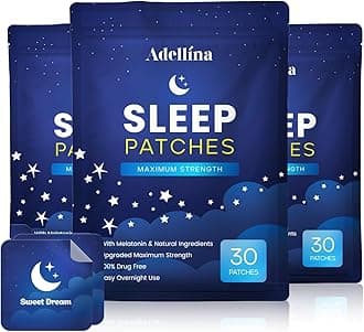 Wellness Patches for Adults – All-Natural, Skin-Friendly Adhesive Patches, Easy to Apply (90 Count)