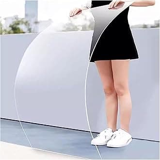 Clear Acrylic Plastic Sheet Polycarbonate Roofing Sheet,Transparent Sunlight Panels,Rainproof PC Endurance Board,Replacement Cladding(2 x 13.1ft)