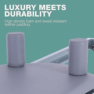 ARKANTOS Foldable Pilates Reformer, Pilates Machine & Equipment for Home use I Suitable for Beginners and Intermediate Users