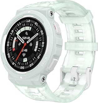 Amazfit Active Edge Smart Watch with Stylish Rugged Sport & Fitness Design, GPS, AI Health Coach for Gym, Outdoor, Workouts & Exercise, 16 Days Battery, 10 ATM Water Resistant, Mint Green (Renewed)