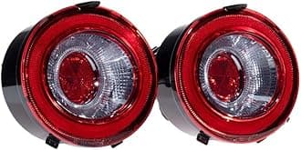 Morimoto XB LED Taillights Fits Chevrolet Corvette 05-13, Plug and Play Taillight Assemblies (Red)