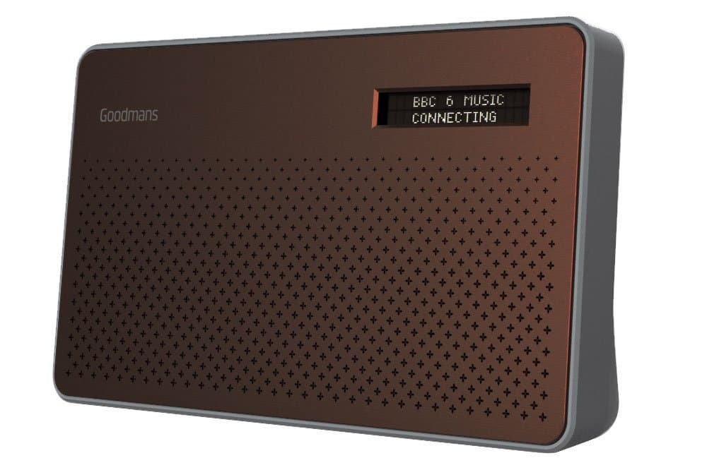 Goodmans Canvas DAB Radio - Ruby