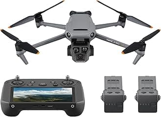 DJI Mavic 3 Pro Cine with DJI RC Pro (High-Bright Screen), Flagship Triple-Camera Drone, Tri-Camera Apple ProRes Support with 1TB of Storage, 3 Intelligent Flight Batteries, FAA Remote ID Compliant