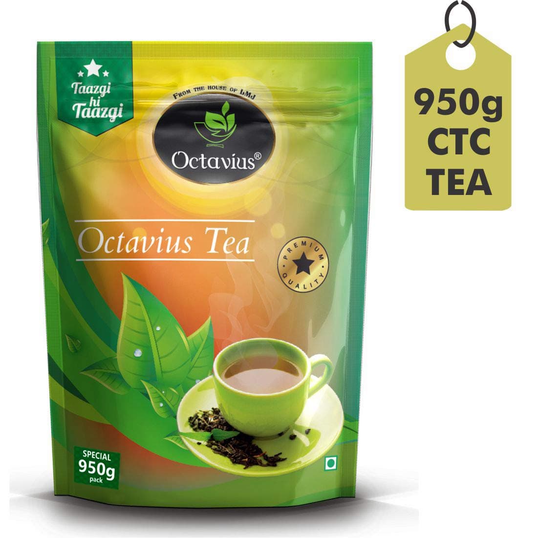 Octavius Tea Premium CTC Chai - 950 Gm