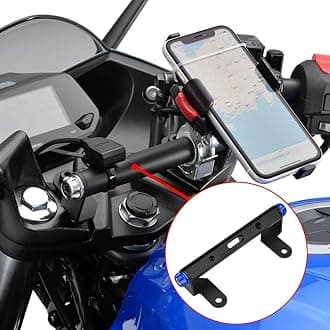 Motorcycle Mutifunctional Cross Bar Balance bar GPS Navigation Handlebar Bracket Extension Compatible with Suzuki Gixxer SF250 GIXXER 250 SF (C)