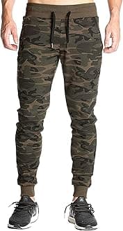 Peppyzone Men's Camouflage Regular Fit Track Pant