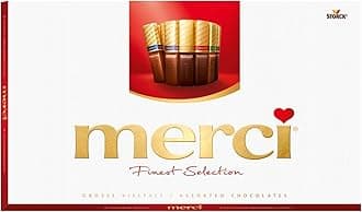 Merci Finest Assorted Milk & Dark Chocolate Box