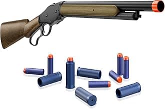 Shell Ejecting Toy Gun, Soft Bullets Toy Shotgun Gun, Lever-Action Design, Fun for Ages 14+