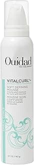 VitalCurl Plus Soft Defining Mousse For Unisex 5.7 oz Mousse