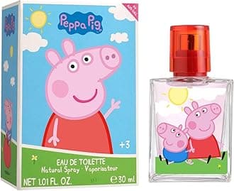 Peppa Pig Children Eau de Toilette Natural Perfume Spray, Vegan and Dermatologically tested EDT Spray for Kids - Safe Daily Fragrance Gift, 30ml