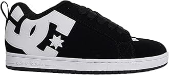 DC Men's Court Graffik Casual Low Top Skate Shoe Sneaker
