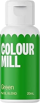 Colour Mill Oil Blend Food Colouring Green: Next Generation Oil Based Food Colours - 20 ml