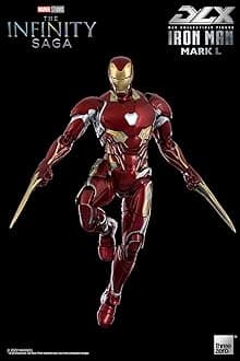 Marvel Infinity Saga 1/12 DLX Iron Man Mark 50 17 cm, 6.9 Inch, 3Z02490W0, Red