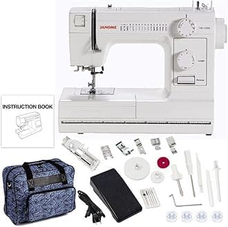 Janome HD1000 Sewing Machine with Exclusive Bonus Bundle