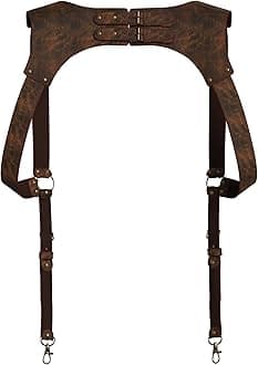 Rusticbrown Leather Suspender