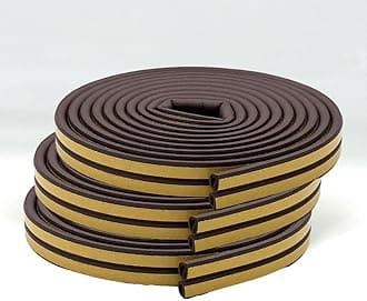 MMT ACOUSTIX Soundproofing, Dust Proof Door/Window Self Adhesive Door Seal (Set of 3Pcs)