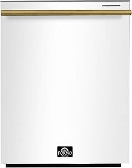Forno FDWBI806724W 49 dB White Front Control Dishwasher