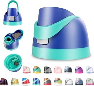 NTIERA Replacement Lid for Owala Freesip,Compatible with Owala Freesip Water Bottle 16oz 24oz 32oz 40oz,Premium Replacement Accessories for Owala Cap,LeakProof,BPA-Free(Navy Blue)