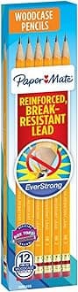 Paper Mate® Everstrong Break-Resistant Pencils, #2 HB Lead, Pack Of 12 Pencils