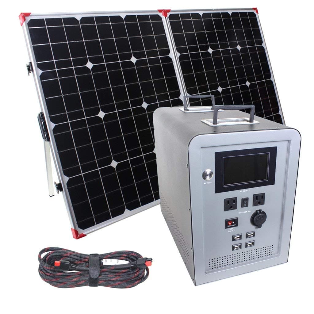 FUEL-LESS Lion Energy Ascent Expandable Generator Bundle Kit with EMP Bag