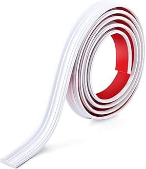 Gaahing Peel and Stick Wall Molding Trim & Chair Rail, Self-Adhesive Panel Moulding, DIY Home Decor on Cabinet Door Mirror Frame, 3m x 6cm