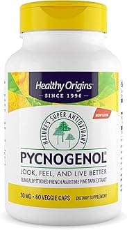 Healthy OriginsPycnogenol Veg Capsules, 30 mg, 60 Count