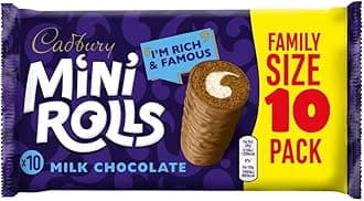 Cadbury 10 Milk Chocolate Mini Rolls