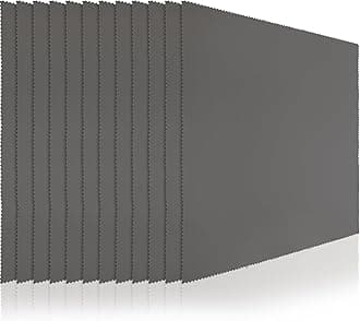 Frienda 12 Pack Large Microfiber Glass Cleaning Cloths 12 x 12 Inch Oversized Eyeglass Sunglasses Cleaning Cloths for Electronics Glasses Screens and Lenses(Gray)