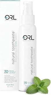 ORL Natural & Organic Toothpaste – Uniquely Formulated to Clean Your Mouth, Helps to Restore Your Mouth’s Natural Perfect pH - Mint