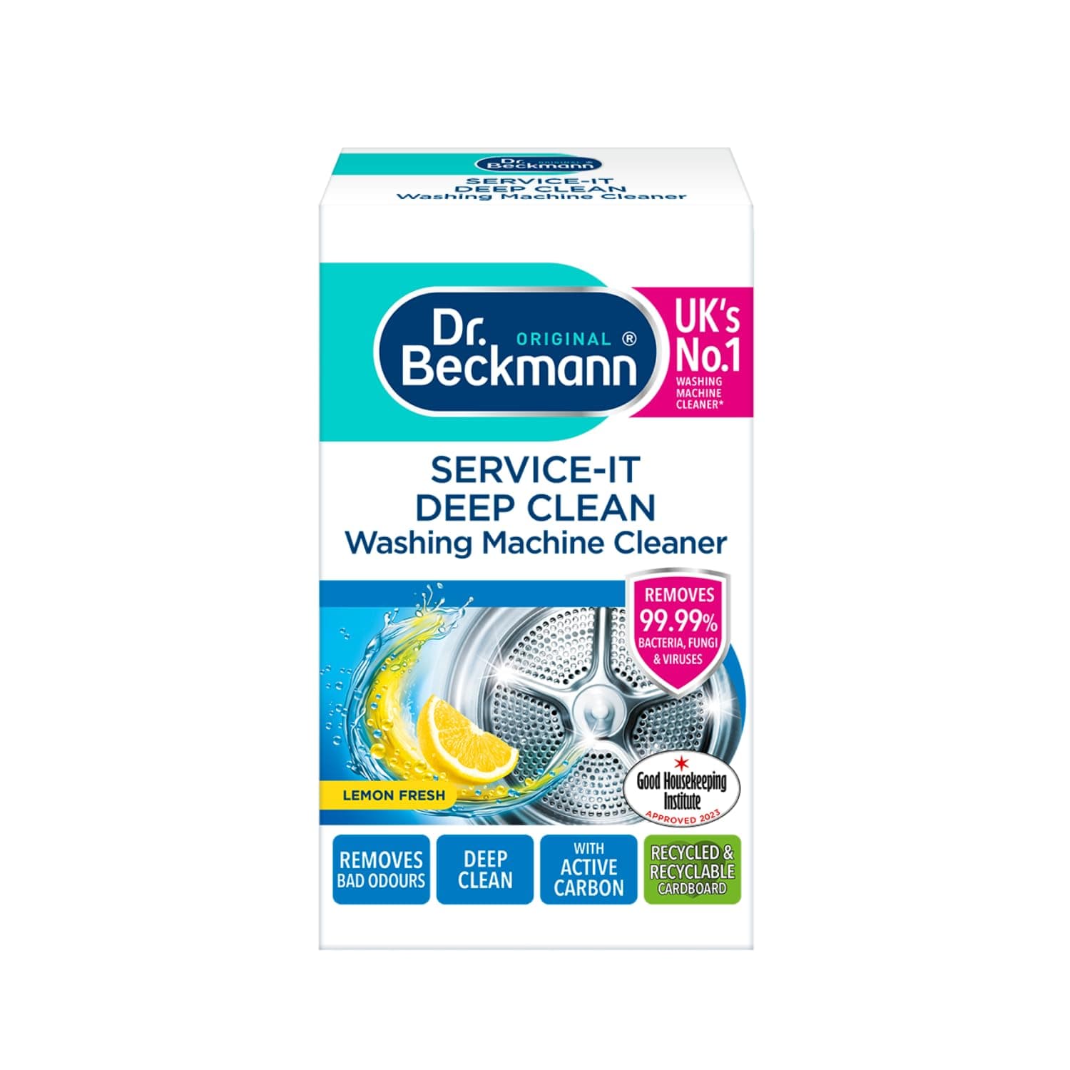 Dr.Beckmann Service-it Deep Clean Washing Machine Cleaner, 1 Treatment
