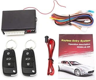 Universal Car Vehicle Security Car Door Lock Keyless Entry System Remote Central Control Box Kit