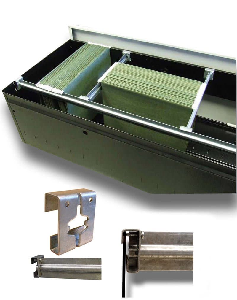 "Cut-It-Yourself" Universal File Bars 8-Pack (for Metal Cabinets)