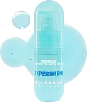 Experiment Super Saturated Ultra Hydrating Barrier Serum - 30% Glycerin, Polyglutamic Acid + Prickly Pear for Intensive Moisture, Plump + Dewy Skin, 1.35 FL OZ - Hydrating Serum for All Skin Types