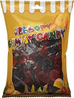 Jellopy Oily Berries Mix Gummy Candy Bag, 1KG – Fruity & Sweet Berry-Shaped Gummies