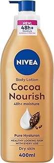 Body Lotion for Dry Skin, Cocoa Butter with Pure Hyaluron, 48H Deep Moisture, 400ml