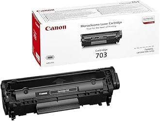 Canon 703 Bk original Toner Schwarz für ISensys Laserdrucker