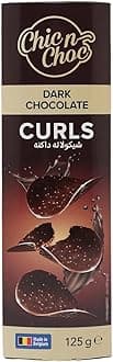 Chic n Choc Dark Chocolate Curls 125 g