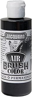 Jacquard Airbrush Colors, Transparent Black