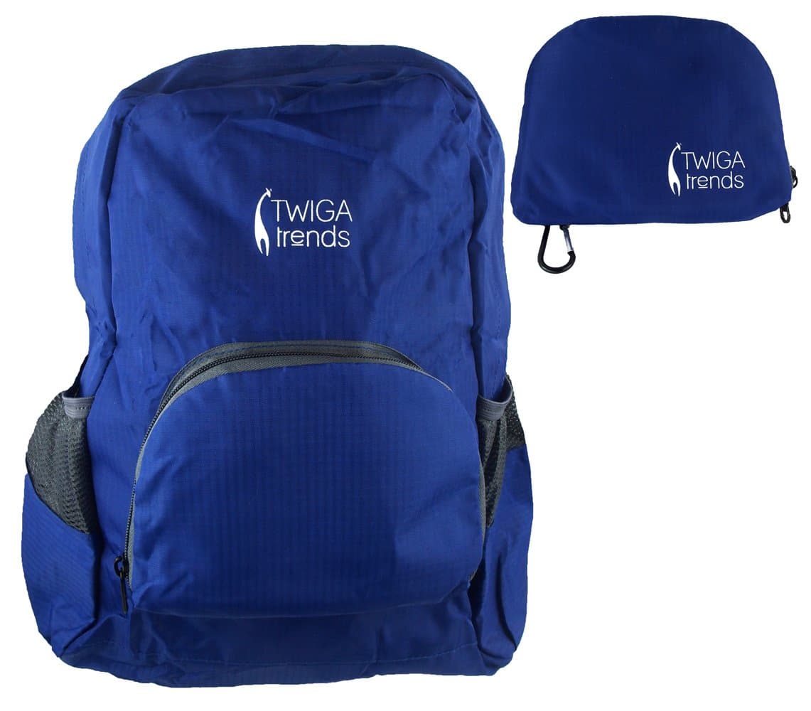 Durable Lightweight Packable Backpack, Water Resistant Foldable Daypacks in Fun Prints & Colors