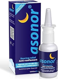 Snoring Nasal Spray (30milliliter), Effective Snore Stopper Drops for Better Sleep, Snore Relief Remedy Opens Up The Throat Air Passage, Enables Better Breathing, Natural Anti-Snoring Solution