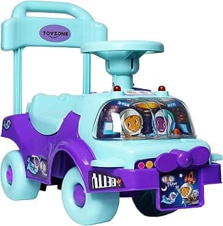 Toyzone Rider Car| Ride-on Baby Car |Toy Car|Push Car | Swing Car |Kids Power Wheel Ride on Car for Children/Kids |Toy Baby Car Suitable for Boys & Girls Multicolor (Space Rider)