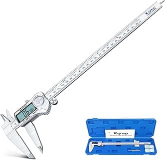 Kynup Digital Caliper, 12 Inch Caliper Measuring Tool with Stainless Steel, I...