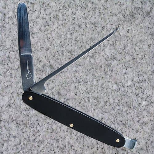 Tobacco Pipe Knife Tool - Black