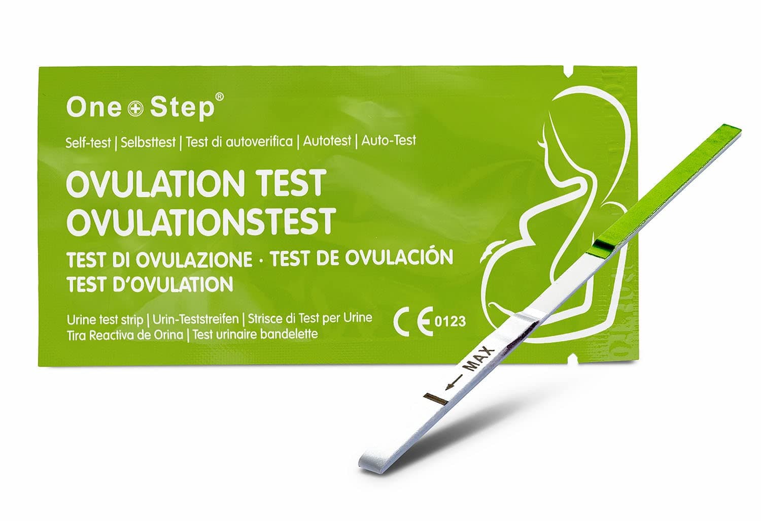 proMatris50 One+Step Green Line ovulation tests with optimal sensitivity 20 miu/ml