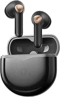 SoundPEATS Wireless Earbuds Hi Res Audio with LDAC Codec, Air4 Lite Bluetooth 5.3 Headphones Semi in ear, Bluetooth Earphones 6 Mics Noise Cancelling for Calls, Total 30 Hours, Multipoint Connection