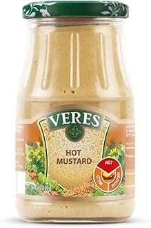 VERES HOT MUSTARD 190G JAR
