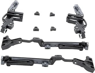 ASTROSYNC Panoramic Glass Sunroof Front & Rear Rail Bracket Repair Kit Fit for Mercedes Benz C Class W205 C205 S205 2014-2020 Replace 604836866 604836865