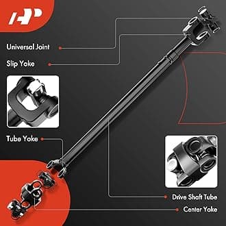 A-Premium Front Complete Drive Shaft Prop Shaft Driveshaft Assembly Compatible with Toyota 4Runner 2003-2009 & Lexus GX460 2010-2021, GX470 2003-2009 V8 4.6L 4.7L, Replace# 3714060480